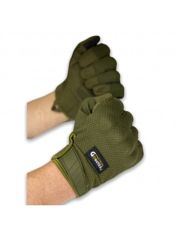 Тактические Перчатки GONGTEX Tactical Gloves, арт. 0056 (Олива M)