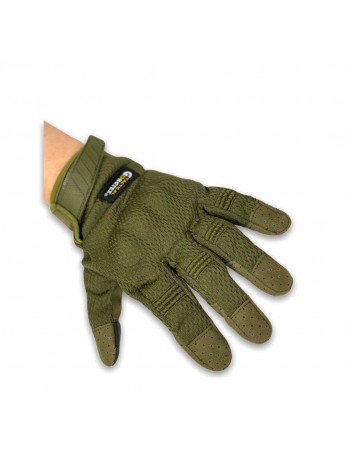 Тактические Перчатки GONGTEX Tactical Gloves, арт. 0056 (Олива M)