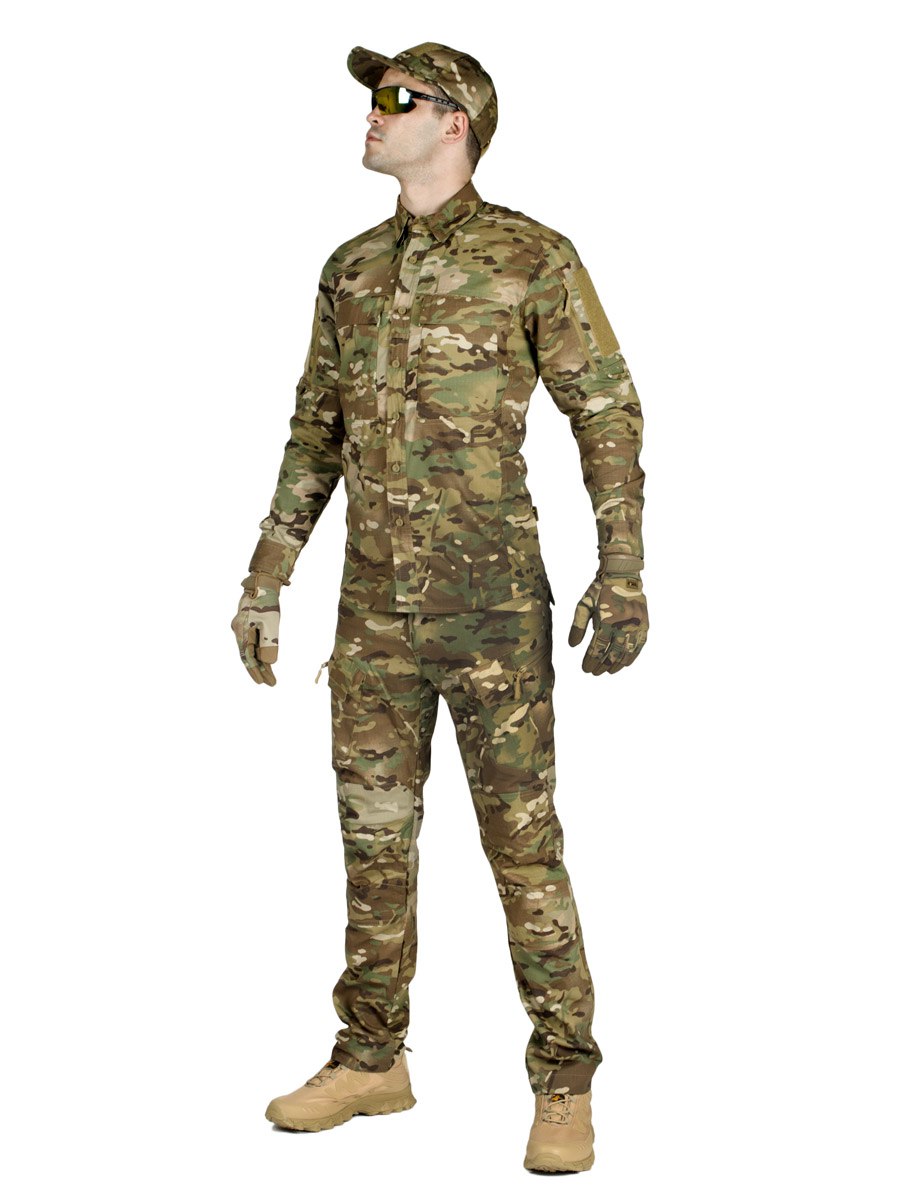 Костюм тактический мужской, летний, Gongtex Commando, 100% хлопок 