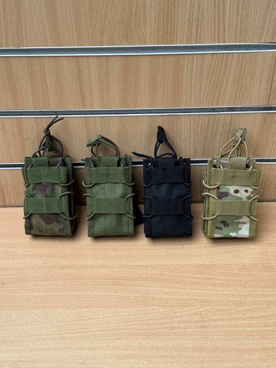 Подсумок тактический на 2 магазина АК, открытый