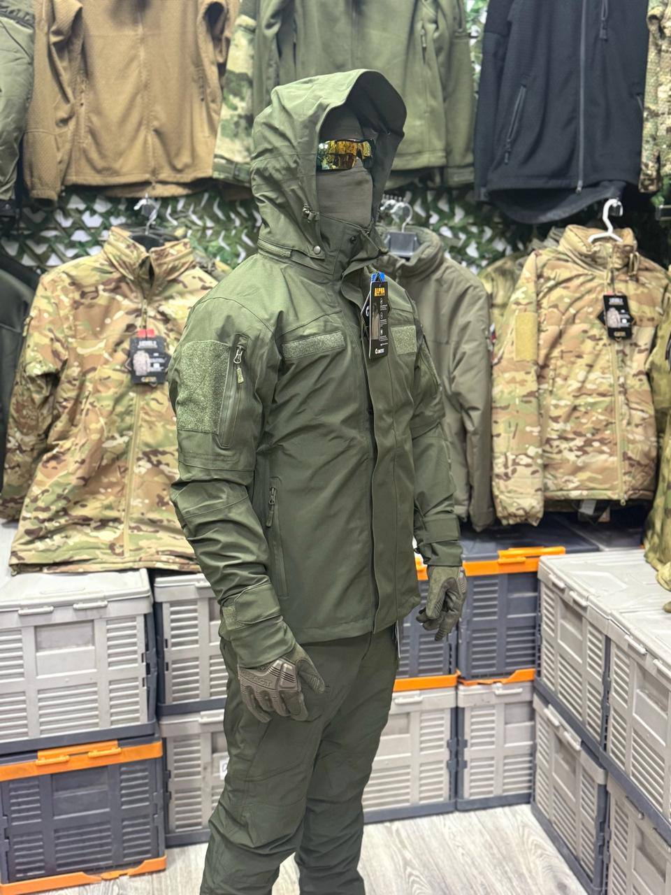 Тактический костюм Гонгтекс Хардшел (Gongtex Hardshell),зима
