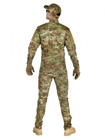 Костюм тактический мужской, летний, Gongtex Commando, 100% хлопок  (Мультикам 2XL)