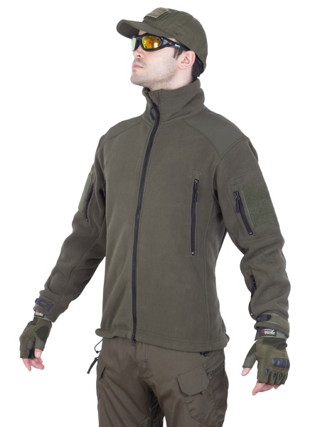 Флисовая куртка 762 GEAR Fleece Jacket, Tactica 762, арт 1393 (Олива S)