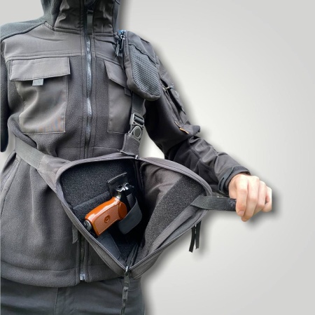 Флисовая куртка 726 GEAR FIRST GENERATION Classic Tactical Style, арт 107 (Черный 4XL)