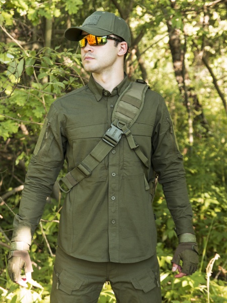Тактический Рюкзак-Сумка GONGTEX Rover Sling Hexagon Backpack,8 л, арт 0306 (Олива)