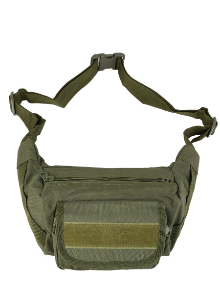 Универсальная тактическая поясная/наплечная сумка Tactical Sling Bag, 2,2 л, арт 813 (Олива)