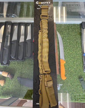 Тактический дувухточечный ремень Tactical GONGTEX ,  арт GSL0004 (Песок)