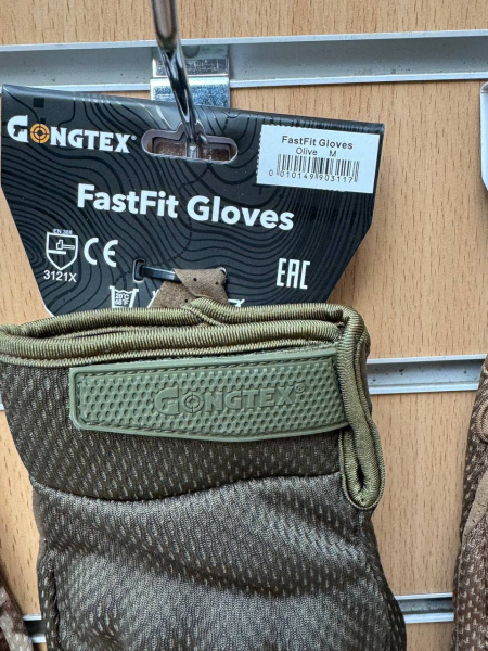 Тактические перчатки GONGTEX Fast Fit Gloves (Олива M)