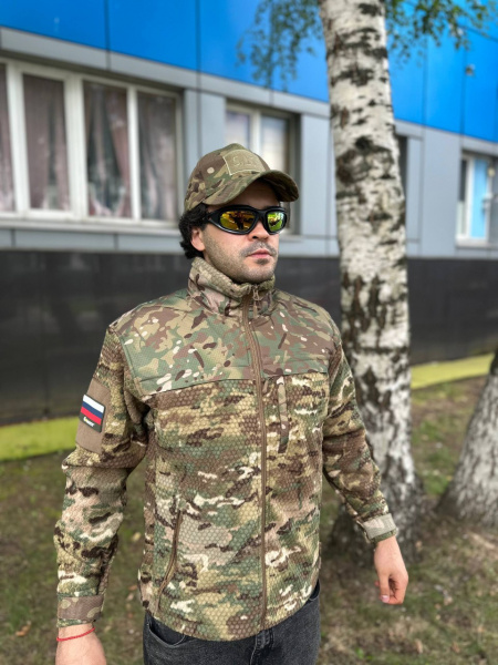 Куртка флисовая ГОНГТЕКС Хексагон Флис Секюрити Джеккет (GONGTEX Hexagon Fleece Security Jacket)