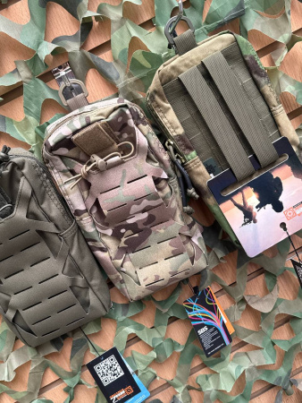 Подсумок Шторм  ТАКТИКА 7.62 (Tactical 7.62),универсальный чехол на пояс, арт.2529 (Мультикам)