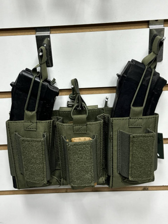 Подсумок  "7.62" под АК, на 3 магазина ,арт. KH0016-2543