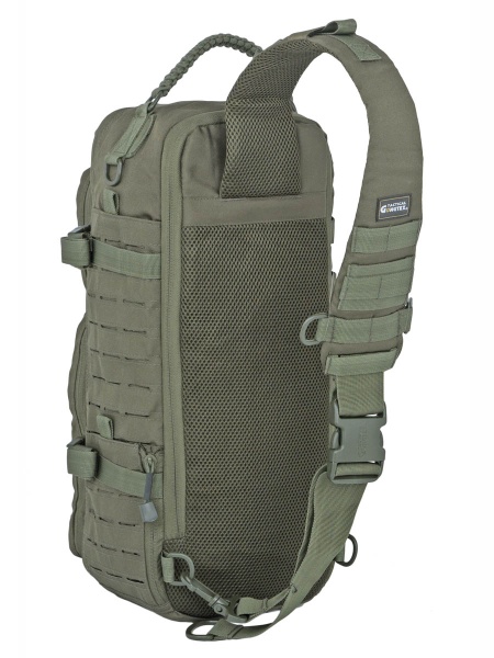 Однолямочный тактический рюкзак Gongtex Assault Sling Bag, 23 л, арт 0280 (Олива)