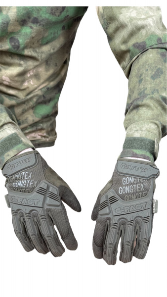 Тактические Перчатки GONGTEX G-Pact (Олива M)