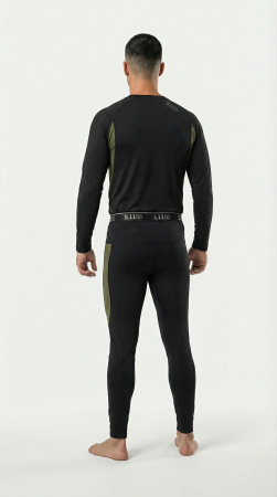 Термобелье компрессионное 5.11 Functional Underwear, 90% Полиэстер,10% Спандекс, арт 8073 (Черный 3XL)