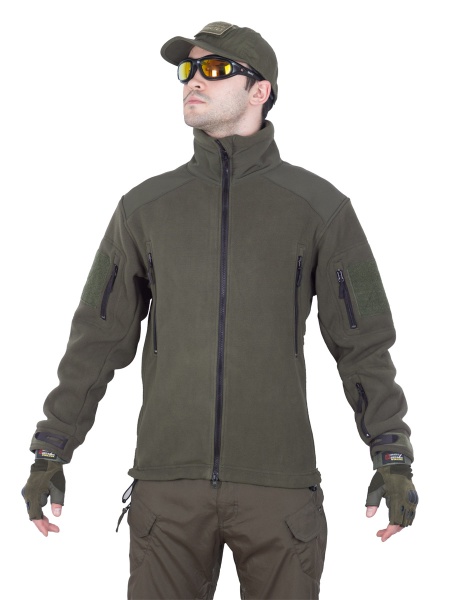 Флисовая куртка 762 GEAR Fleece Jacket, Tactica 762, арт 1393 (Олива S)
