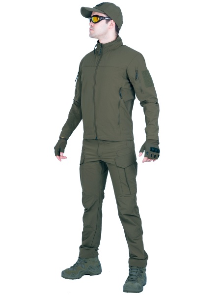 Костюм тактический мужской, демисезонный, Gongtex Outdoor Tactical Suit (Олива S)