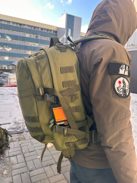 Рюкзак Тактический PATRIOT РТ-028, Tactica 7.62, 40 литров (Олива)