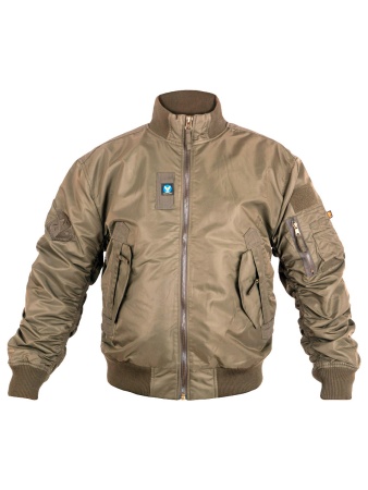 Куртка Пилот мужская (бомбер), осень-зима, 762 Armyfans GD056A (Хаки 4XL)