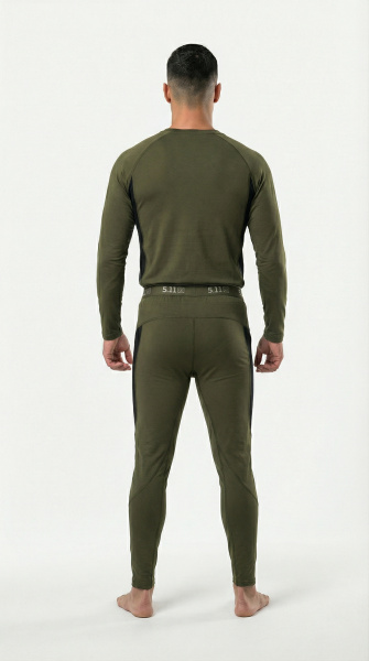 Термобелье компрессионное 5.11 Functional Underwear, 90% Полиэстер,10% Спандекс, арт 8073 (Олива S)