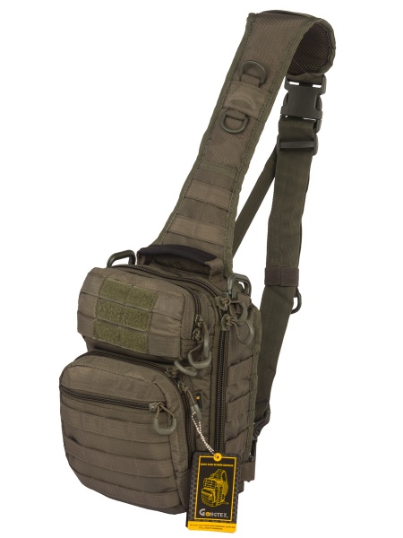 Тактический Рюкзак-Сумка GONGTEX Rover Sling Hexagon Backpack,8 л, арт 0306 (Олива)