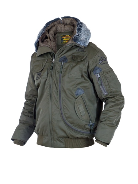 Куртка Пилот мужская (бомбер), осень- зима 762 Armyfans G037A (Олива S)