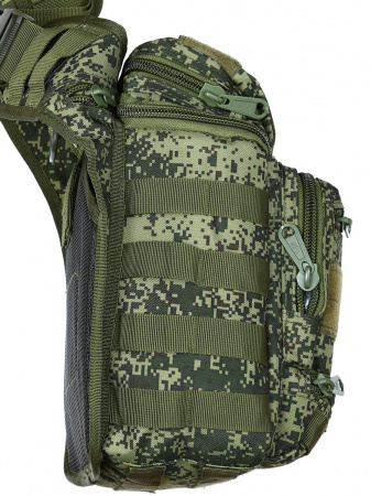 Тактическая сумка "Operator Sling Bag", 9 л, арт 803 (Цифровая флора/Русская цифра, ЕМР)