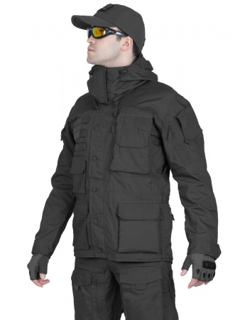Костюм тактический мужской демисезонный GONGTEX Rescuer (Черный 4XL)