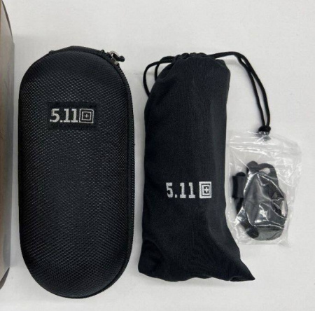 Oчки тaктичecкие "5.11" co cменными линзами (Черный)