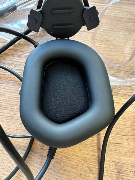 Наушники активные на шлем + гарнитура HEADSET V, HD-11 (Олива)